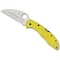 Spyderco 2023 Spyderco Salt 2 Lightweight Yellow Wharncliffe/H1 Plain SPY-C88PWCYL2 - alternate 2